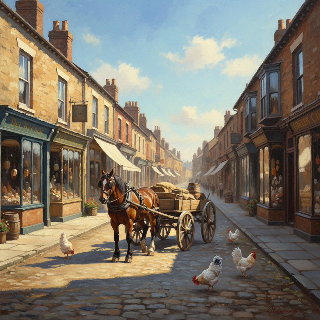 Desborough High Street Morning