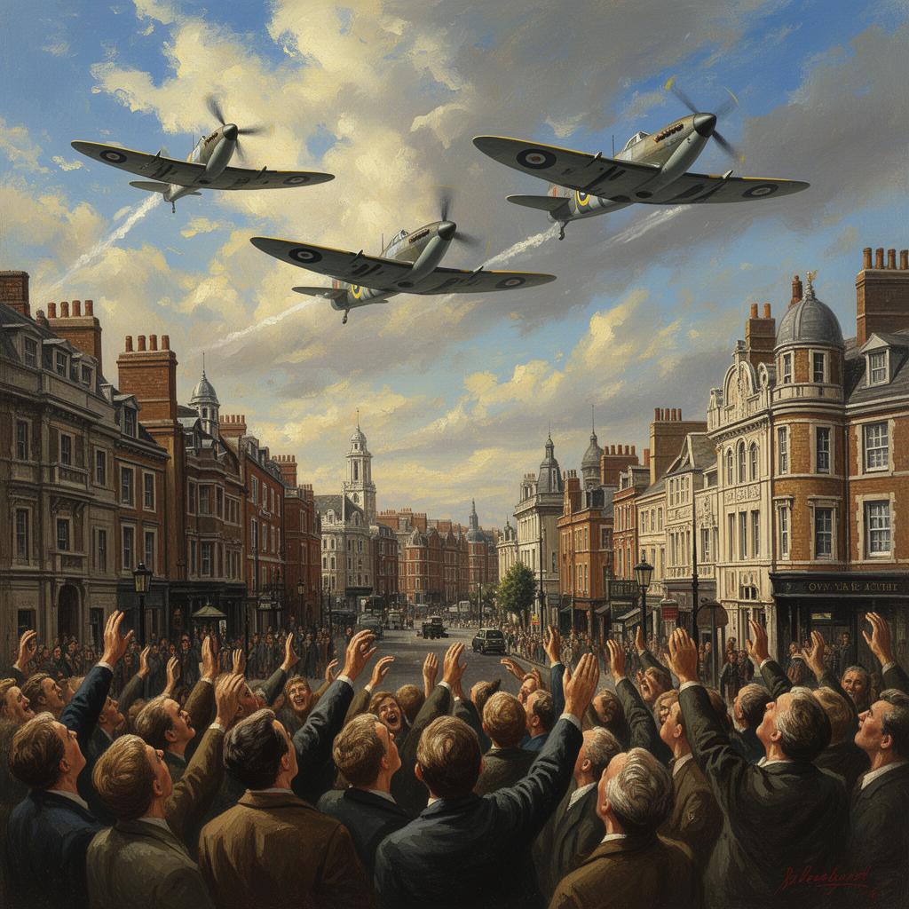 Spitfires Over the City