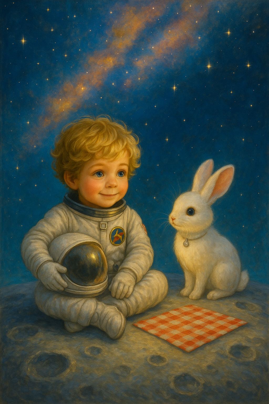 Space Explorer storybook cover
